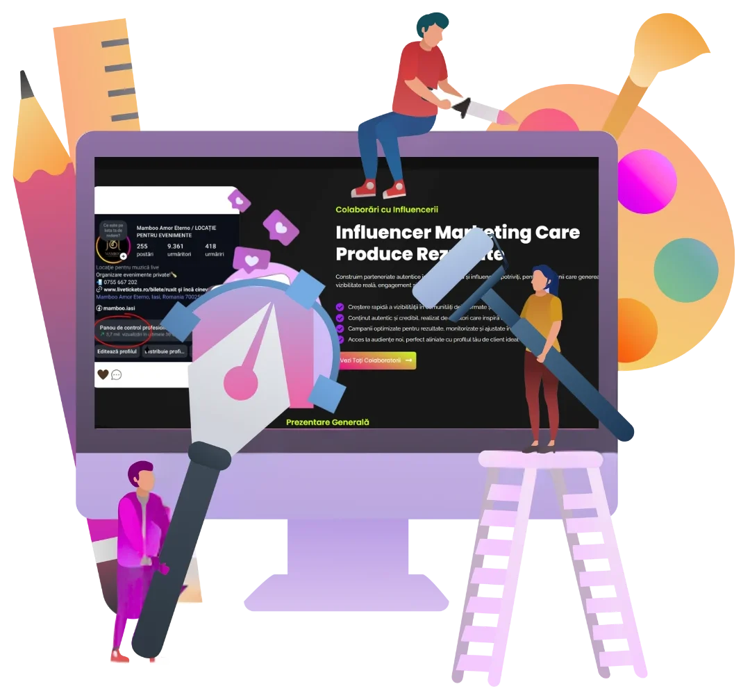 Servicii creare site web si web design Iasi StraightToYou
