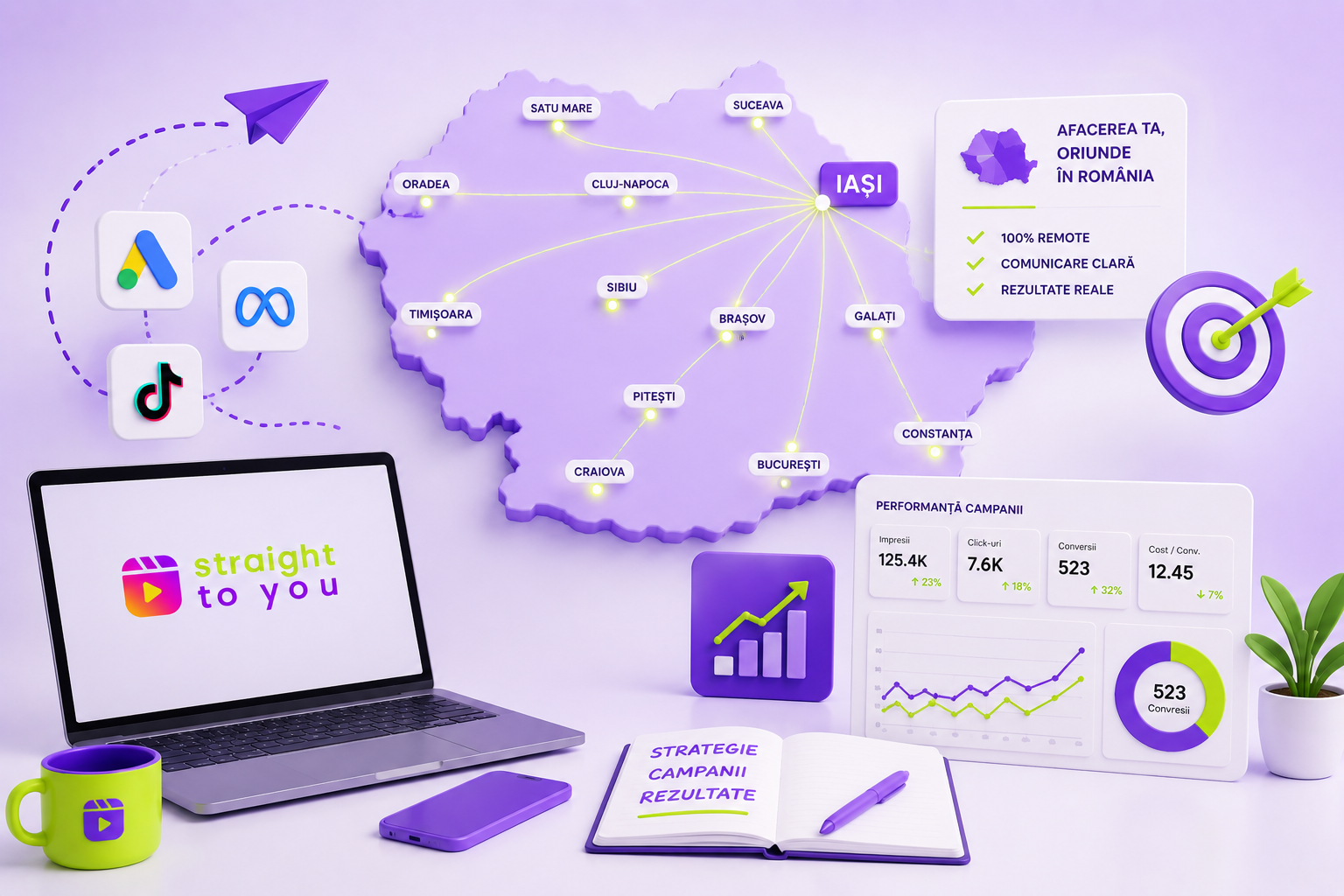 Agentie de Marketing Online in Toata Romania